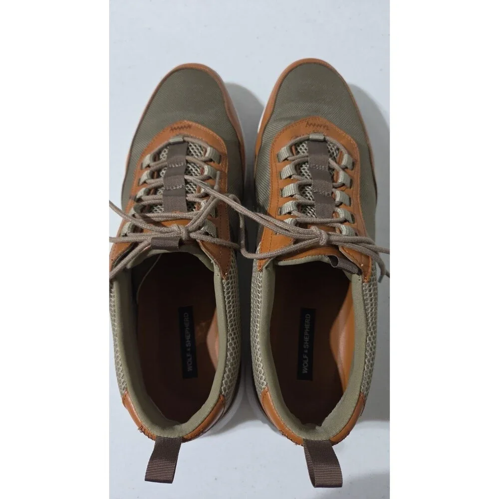 Wolf & Shepherd Crossover Victory Trainer Shoes Brown Size 13 NWOT